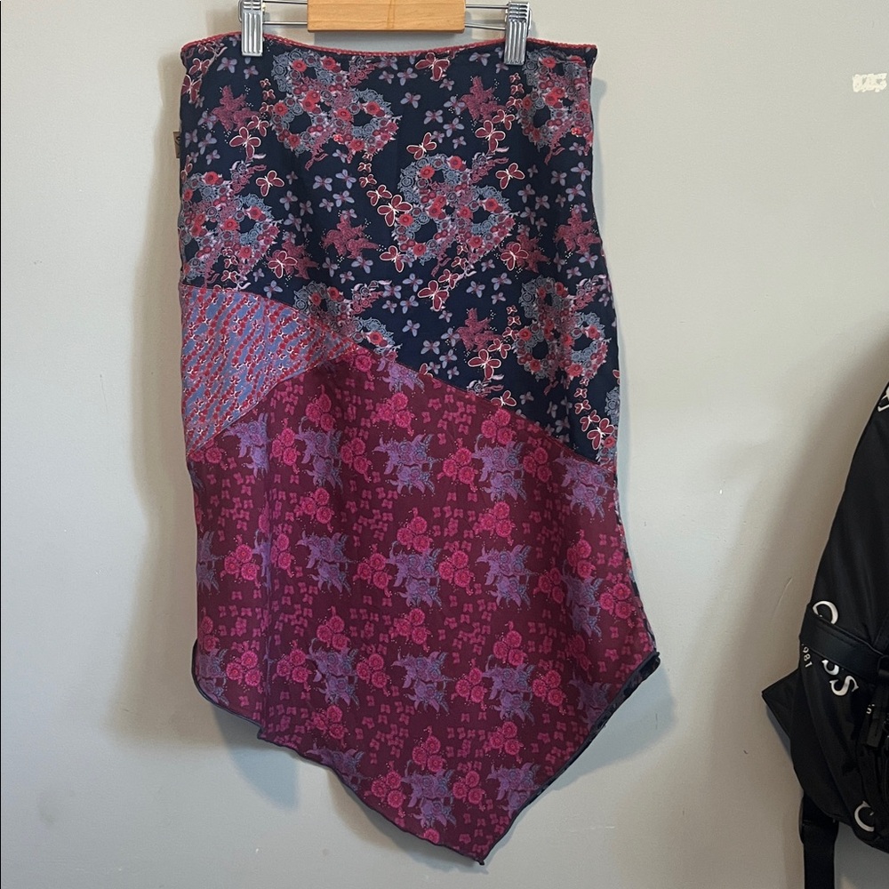 Duster floral skirt